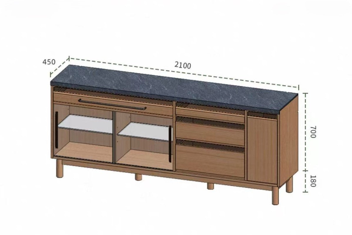 ZEUS Kitchen Pantry (Bottom Only)