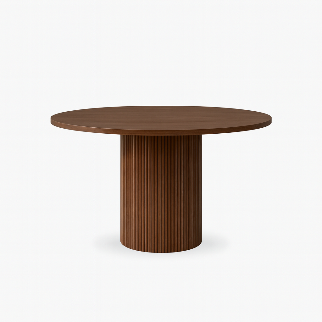 NORDIC Fluted Round Dining Table