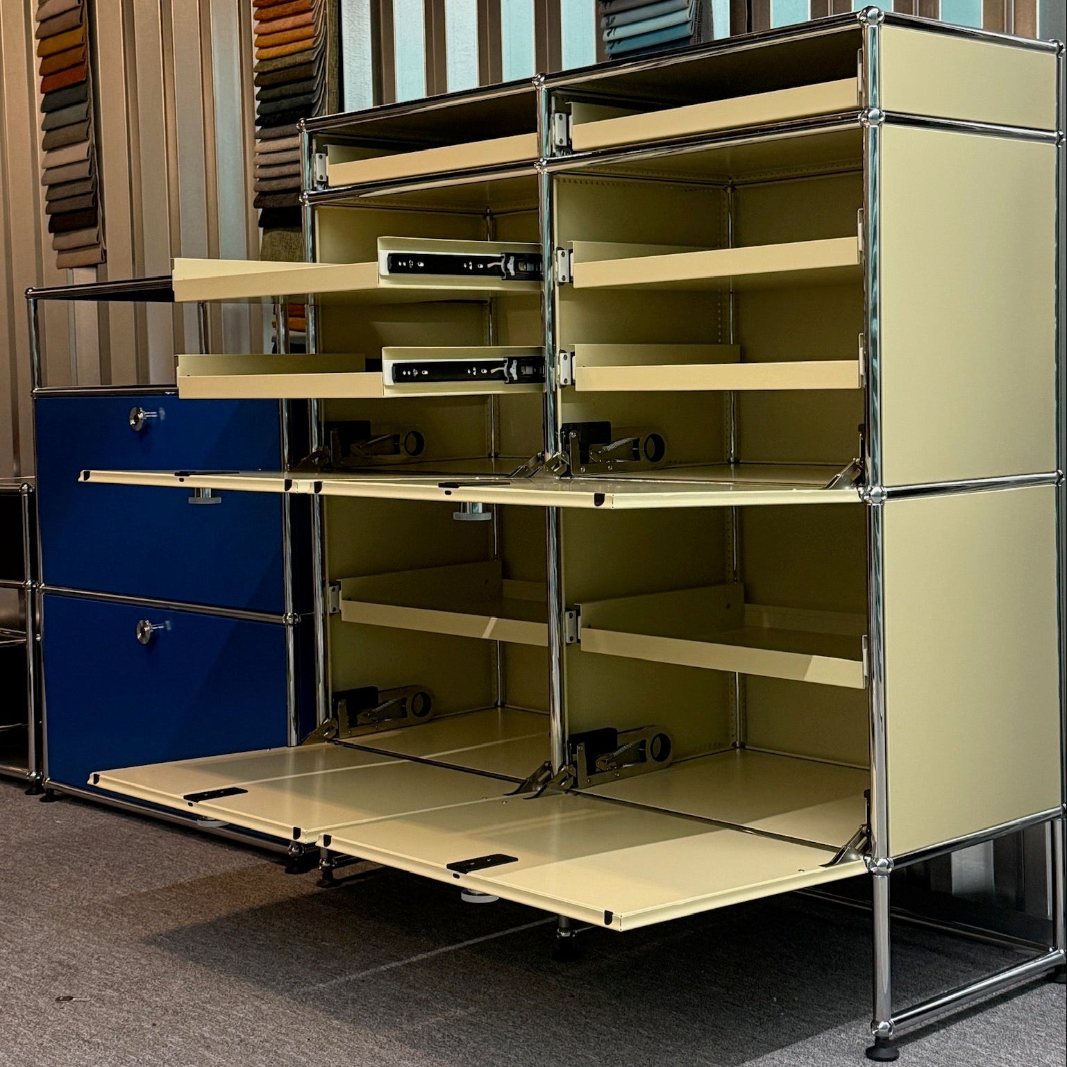 Modular Cabinet - Two by Four with 8 Pull-Out Trays