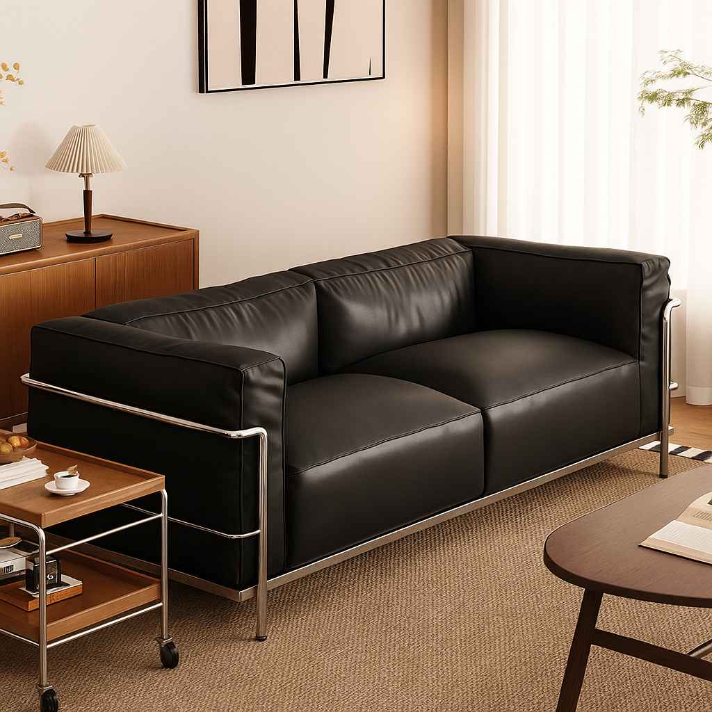 LC3 Sofa (Genuine Leather)