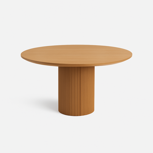NORDIC Fluted Round Dining Table