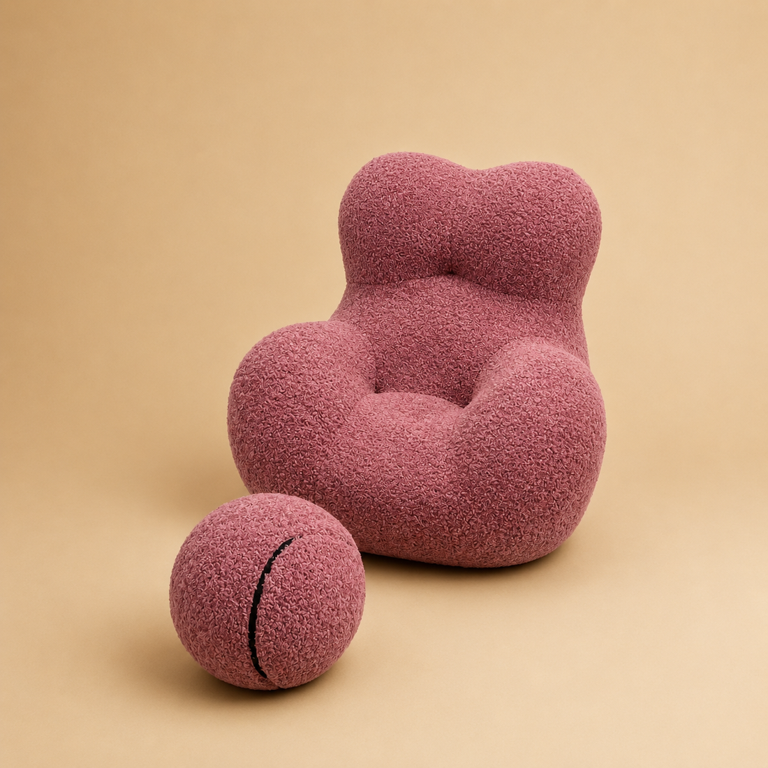 MAMA Embrace Lounge Chair with Ottoman