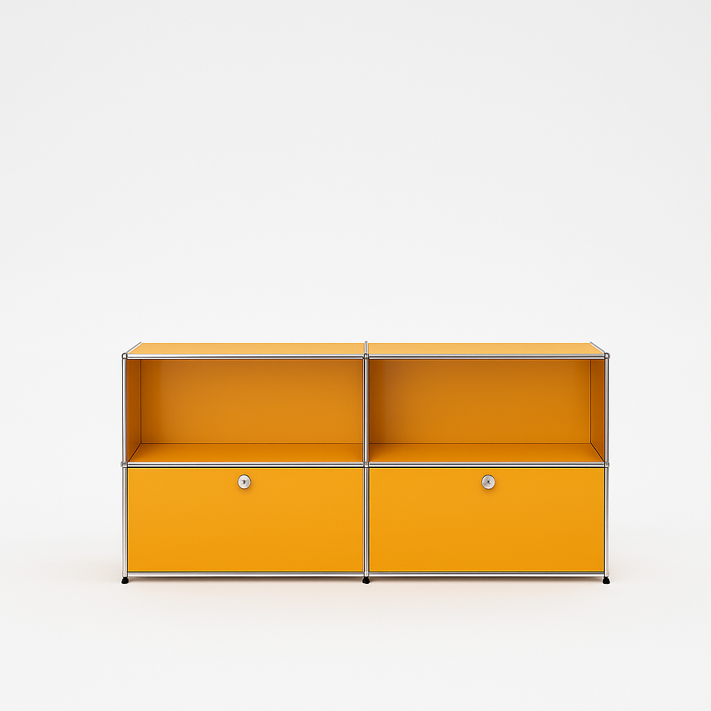 Modular Cabinet - Two by Two Bottom Drawers