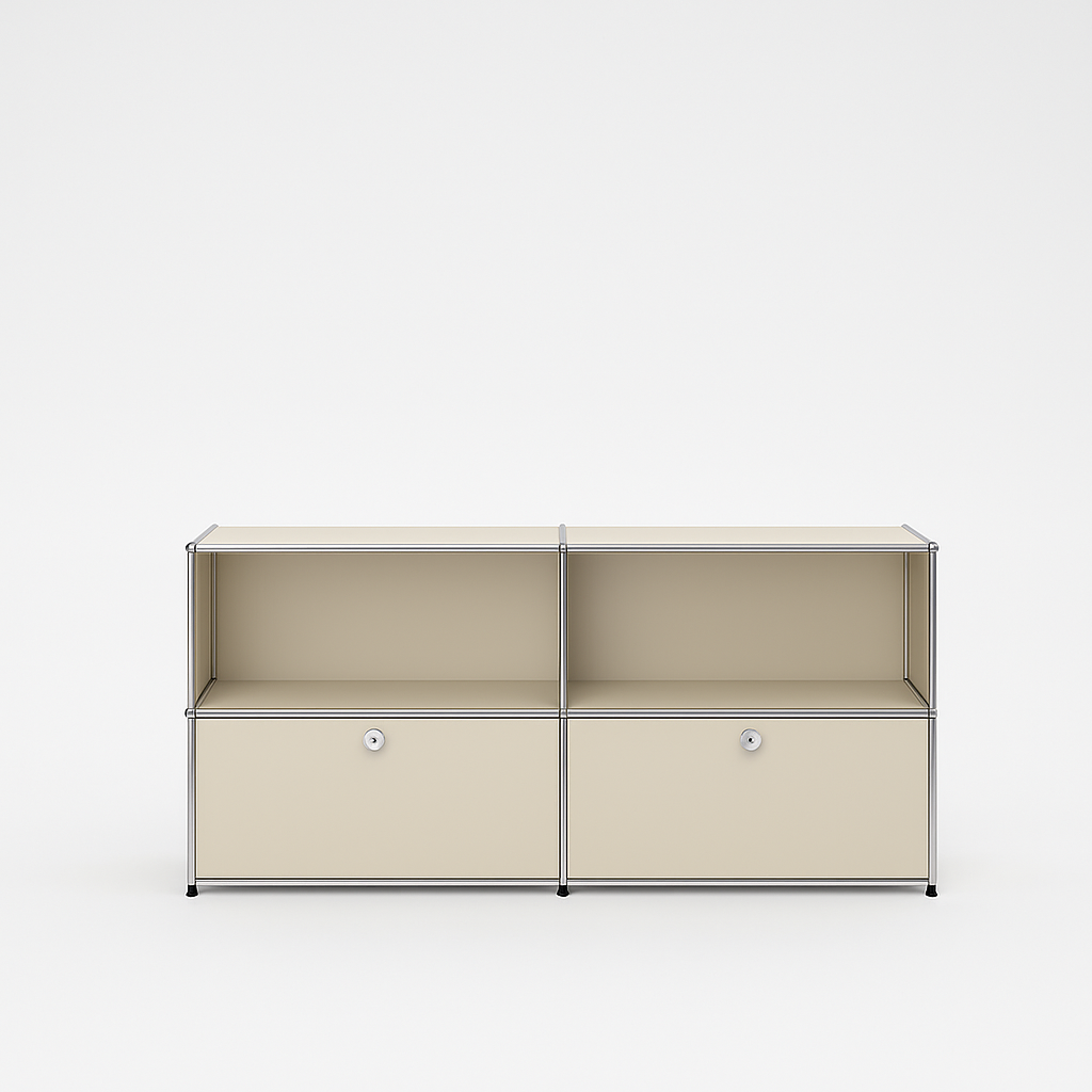 Modular Cabinet - Two by Two Bottom Drawers