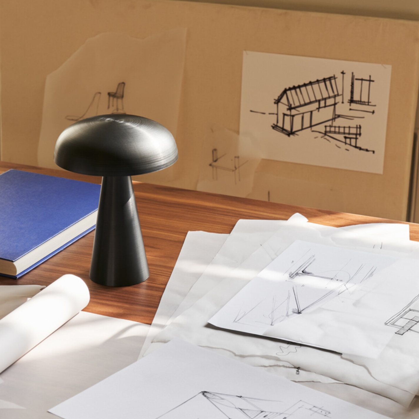 Portable Mushroom Table Lamp