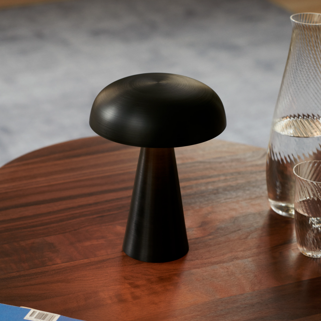 Portable Mushroom Table Lamp