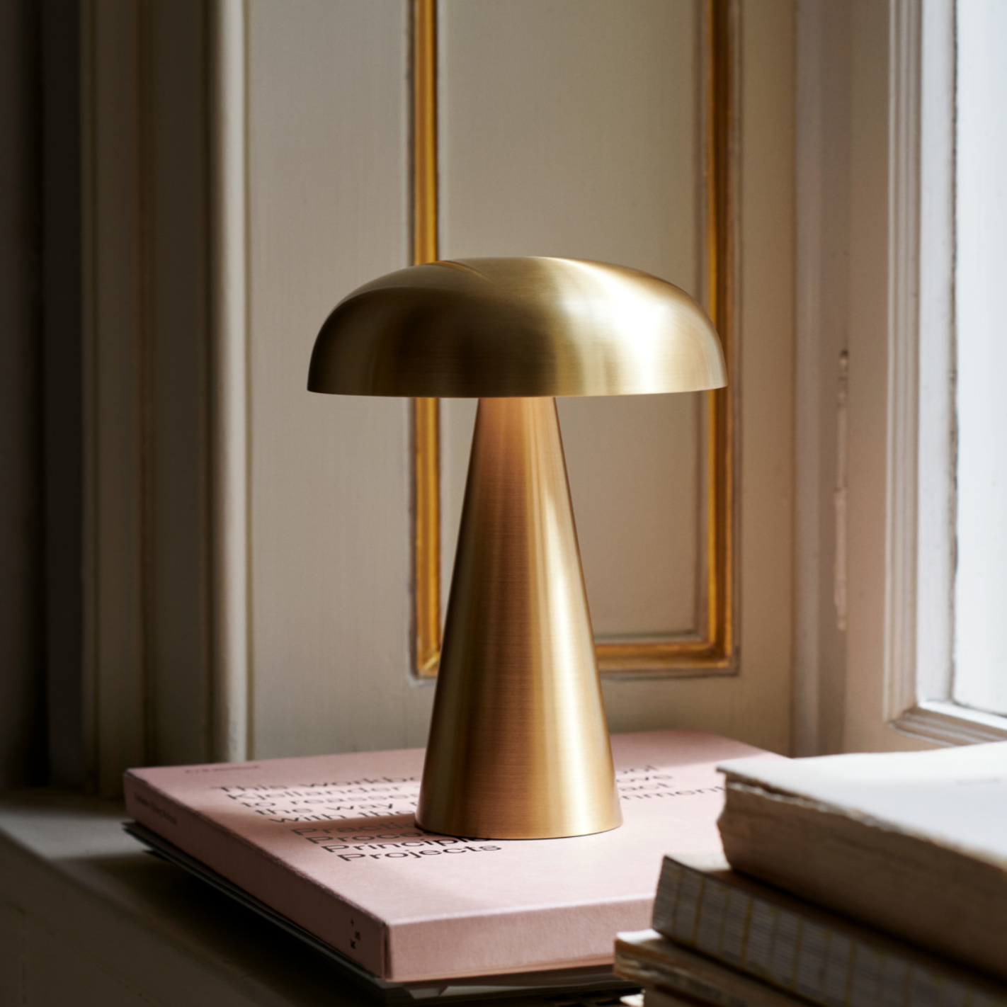 Portable Mushroom Table Lamp