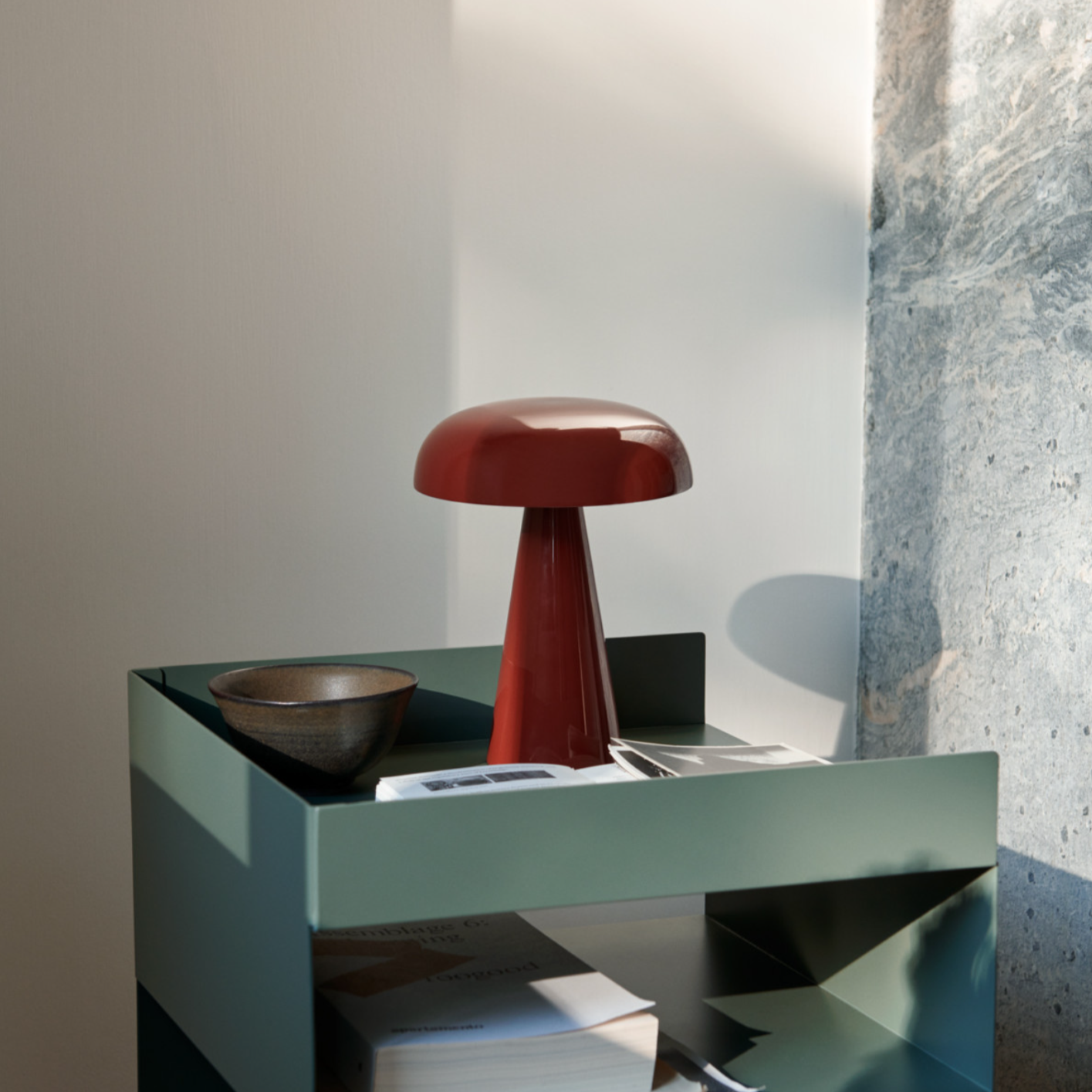 Portable Mushroom Table Lamp
